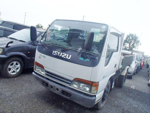 Japanese Used ISUZU ELF  DUMP  TRUCK  2001 Truck  45554 for Sale